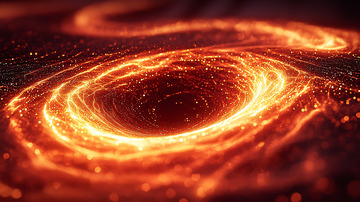 燃烧的宇宙漩涡