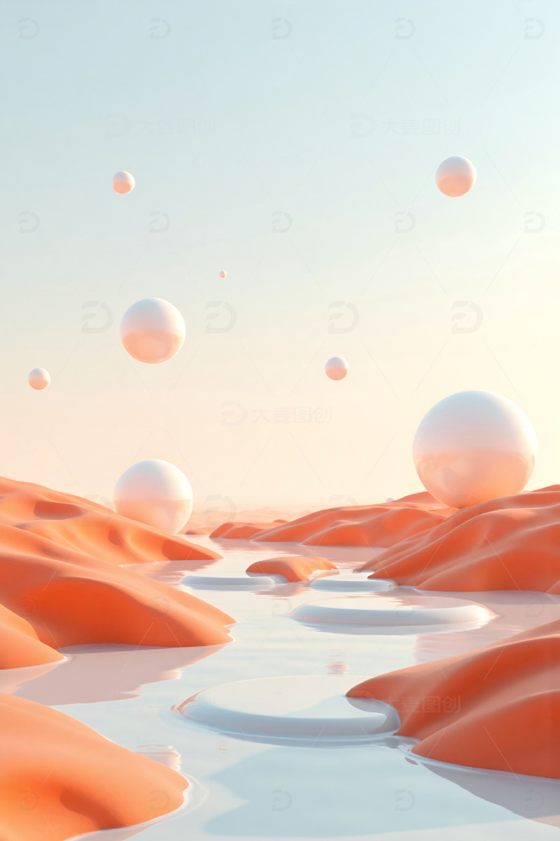 电商创意背景图8