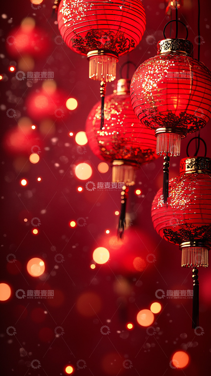 高清大图下载【趣麦麦图】红灯笼