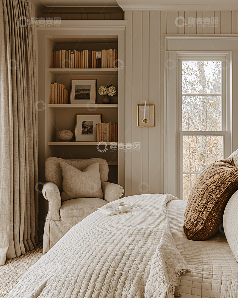 高清大图下载【趣麦麦图】卧室角落