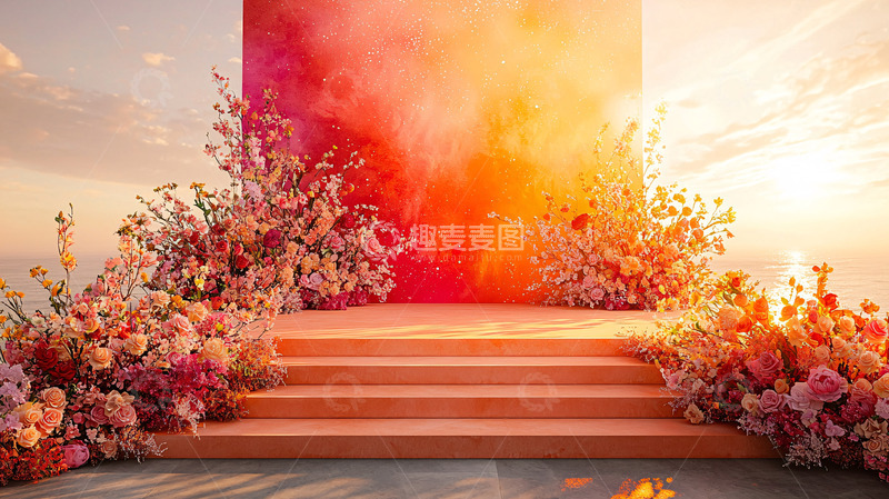 高清大图下载【趣麦麦图】浪漫婚礼背景