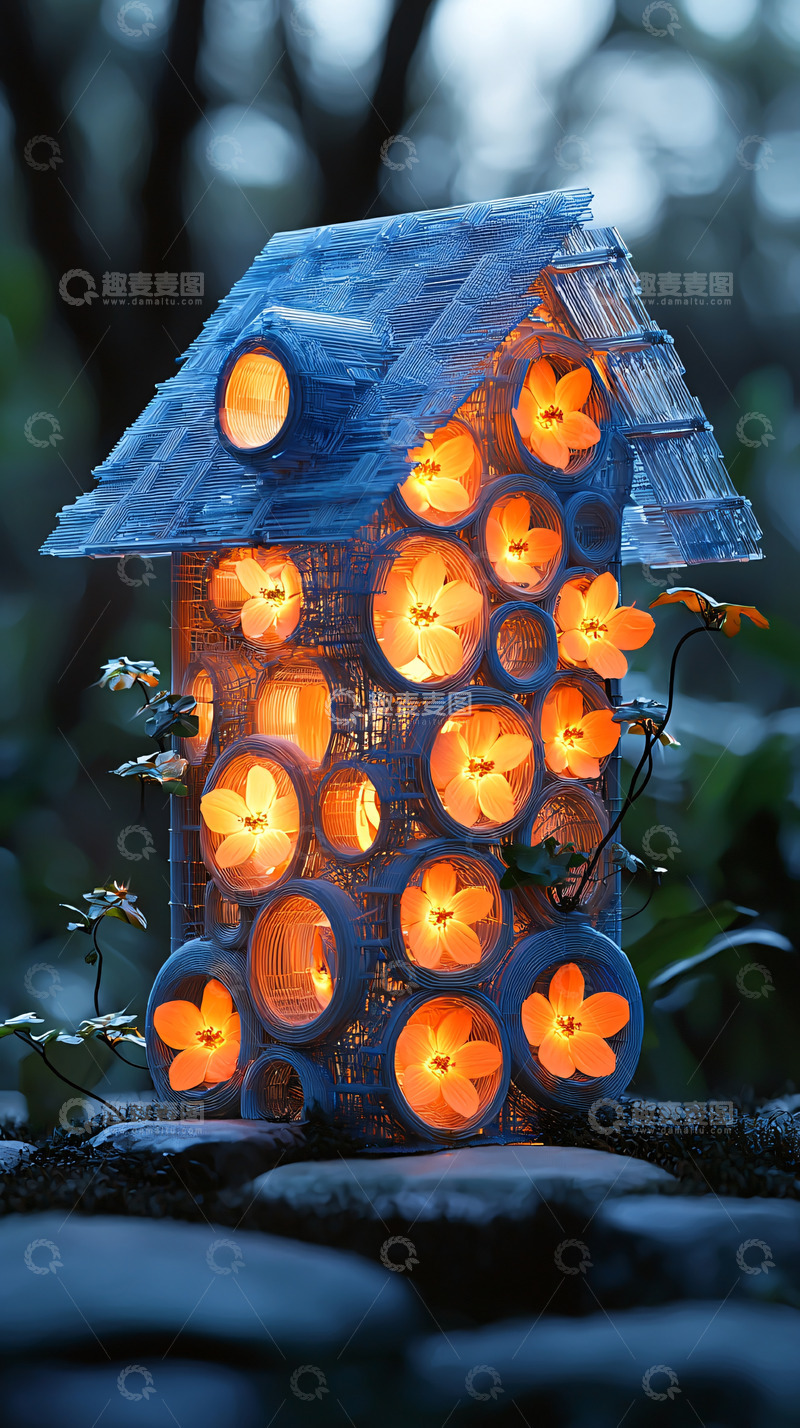 高清大图下载【趣麦麦图】梦幻小屋