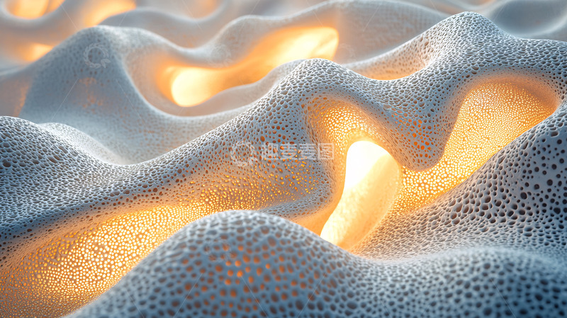 高清大图下载【趣麦麦图】白色泡沫下的金色光芒