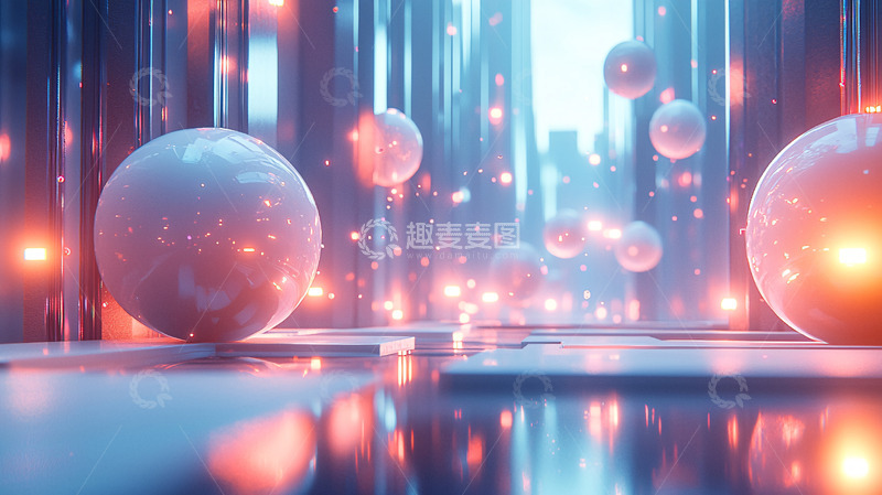 高清大图下载【趣麦麦图】未来科技感球体