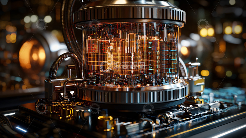 高清大图下载【趣麦麦图】蒸汽朋克机械装置