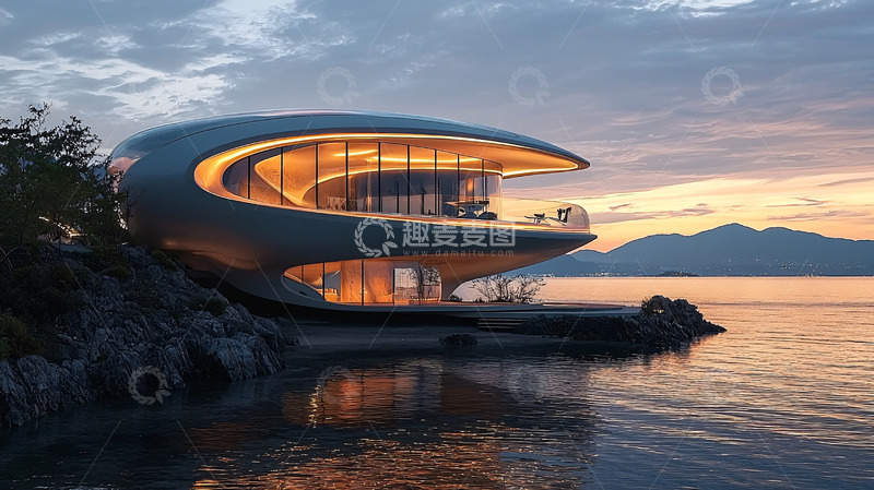 高清大图下载【趣麦麦图】未来科幻建筑