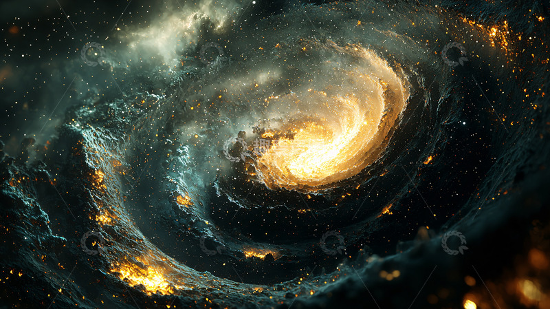 高清大图下载【趣麦麦图】宇宙漩涡星云