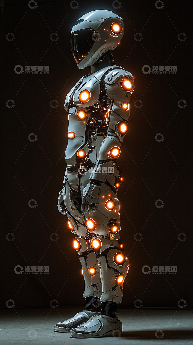 高清大图下载【趣麦麦图】未来战士