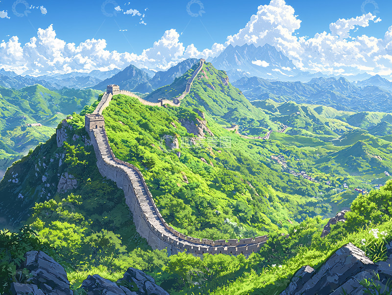 高清大图下载【趣麦麦图】长城