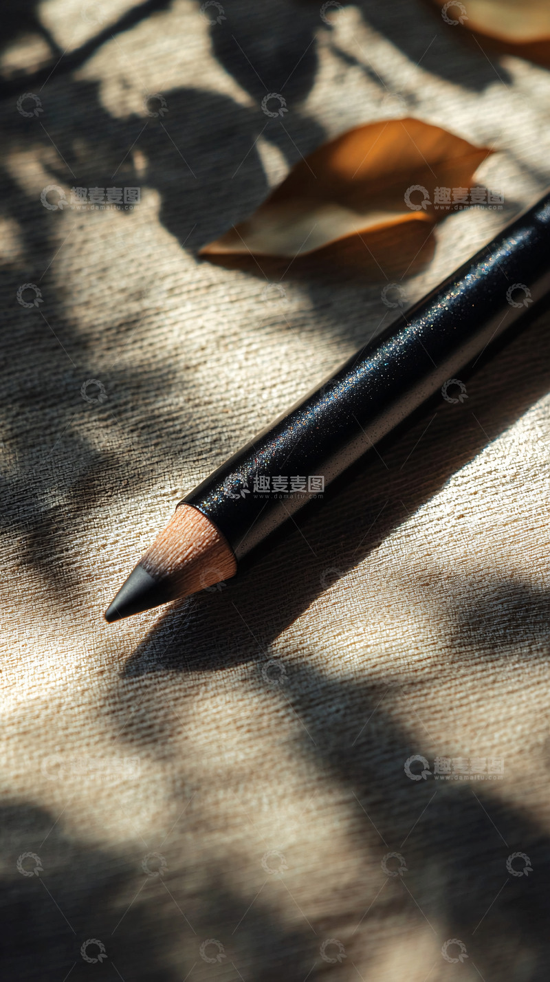 高清大图下载【趣麦麦图】铅笔静物特写光影