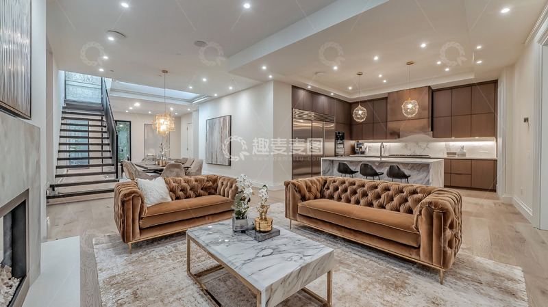 高清大图下载【趣麦麦图】现代简约风格客厅7