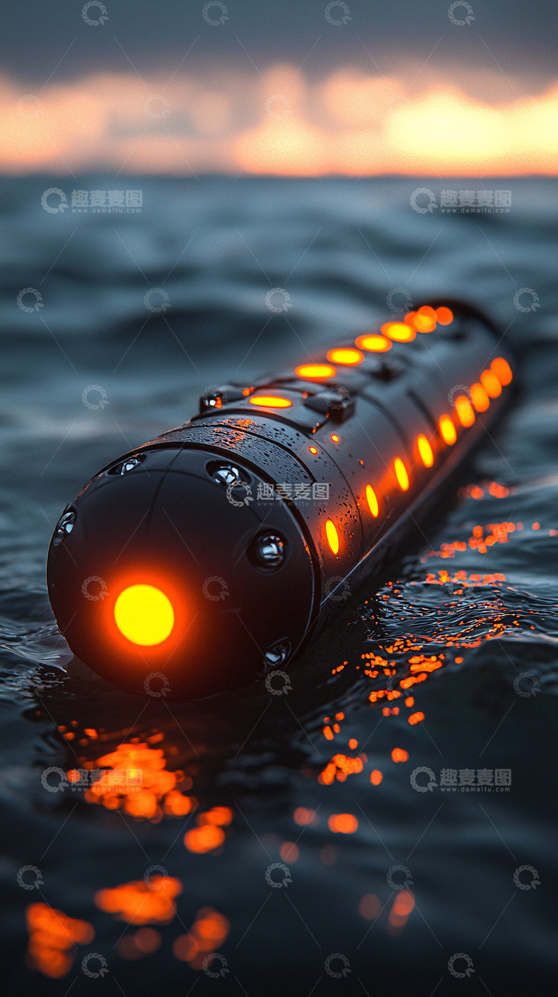 高清大图下载【趣麦麦图】水下探测器