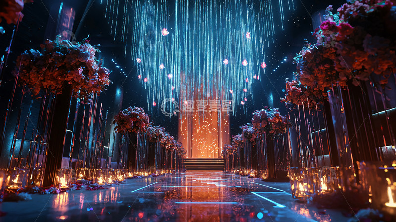 高清大图下载【趣麦麦图】梦幻婚礼现场