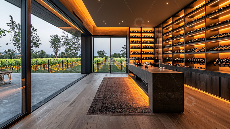 高清大图下载【趣麦麦图】豪华酒窖