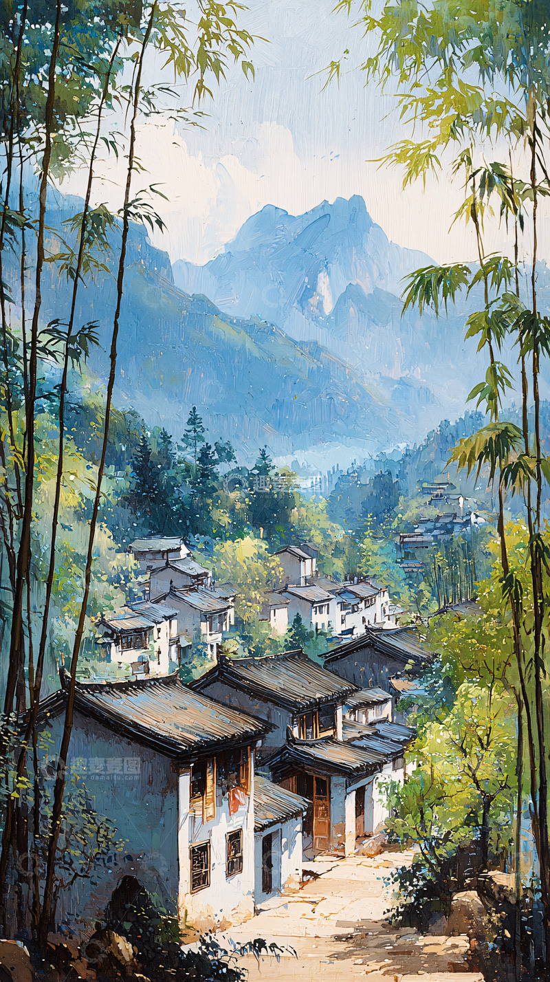 高清大图下载【趣麦麦图】水墨画