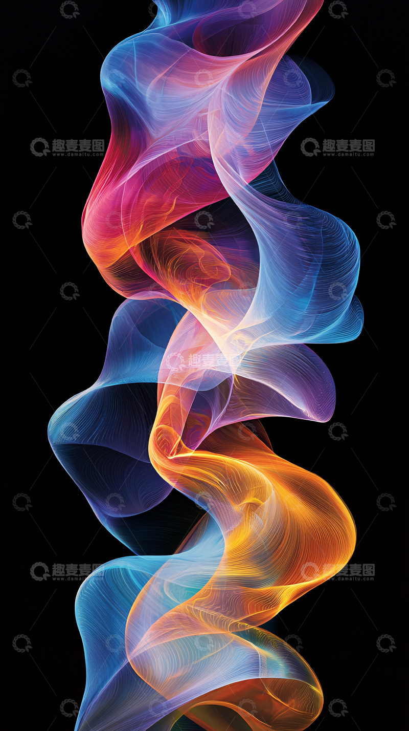 高清大图下载【趣麦麦图】彩色烟雾