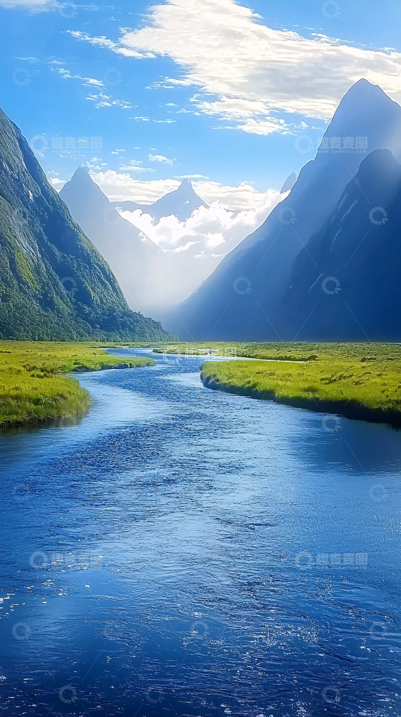 高清大图下载【趣麦麦图】山河景色