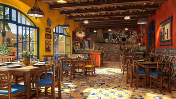 墨西哥餐厅室内设计