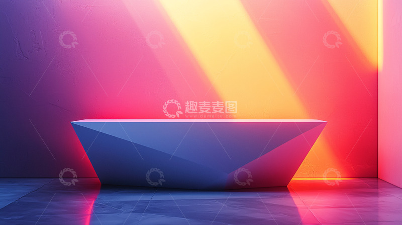 高清大图下载【趣麦麦图】抽象几何背景