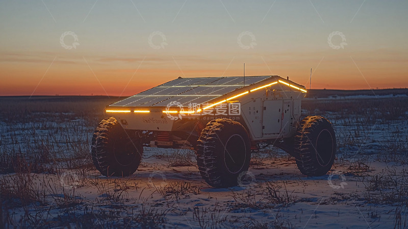 高清大图下载【趣麦麦图】未来感越野车