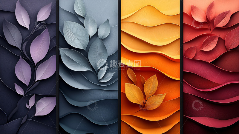 高清大图下载【趣麦麦图】立体纸艺1