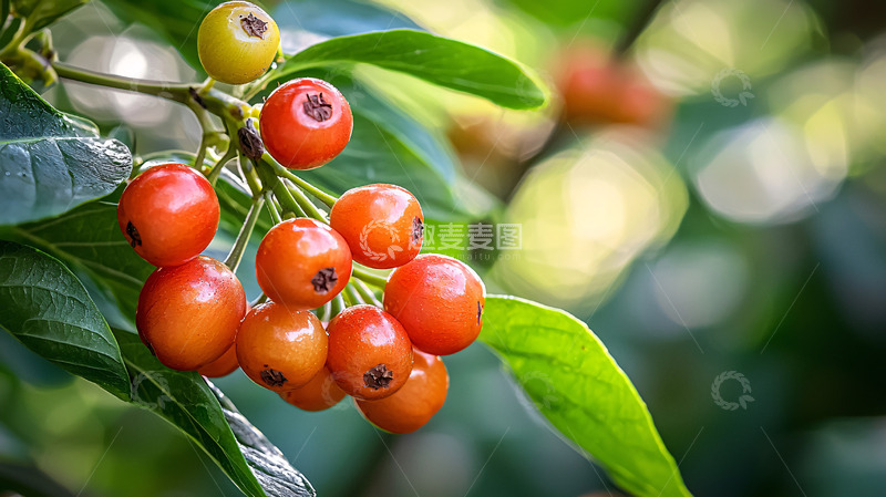 高清大图下载【趣麦麦图】红橙色浆果