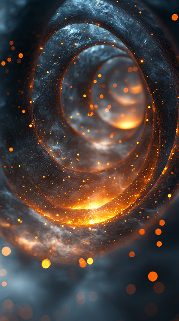 绚丽星云涡旋