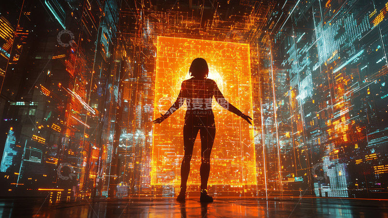 高清大图下载【趣麦麦图】未来科技