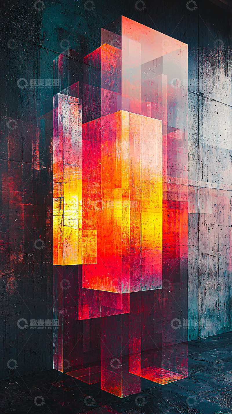 高清大图下载【趣麦麦图】抽象几何