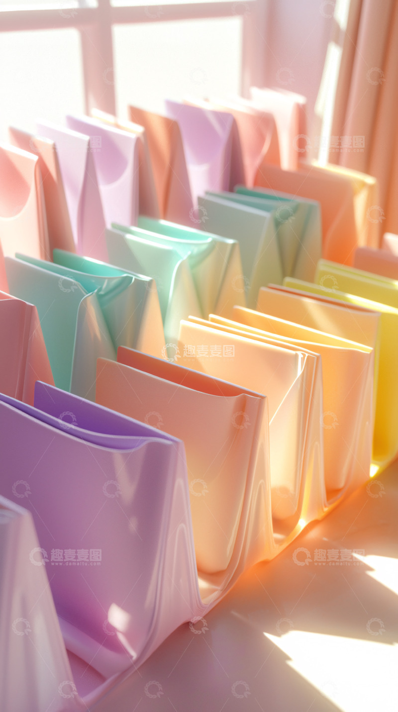 高清大图下载【趣麦麦图】彩色纸袋