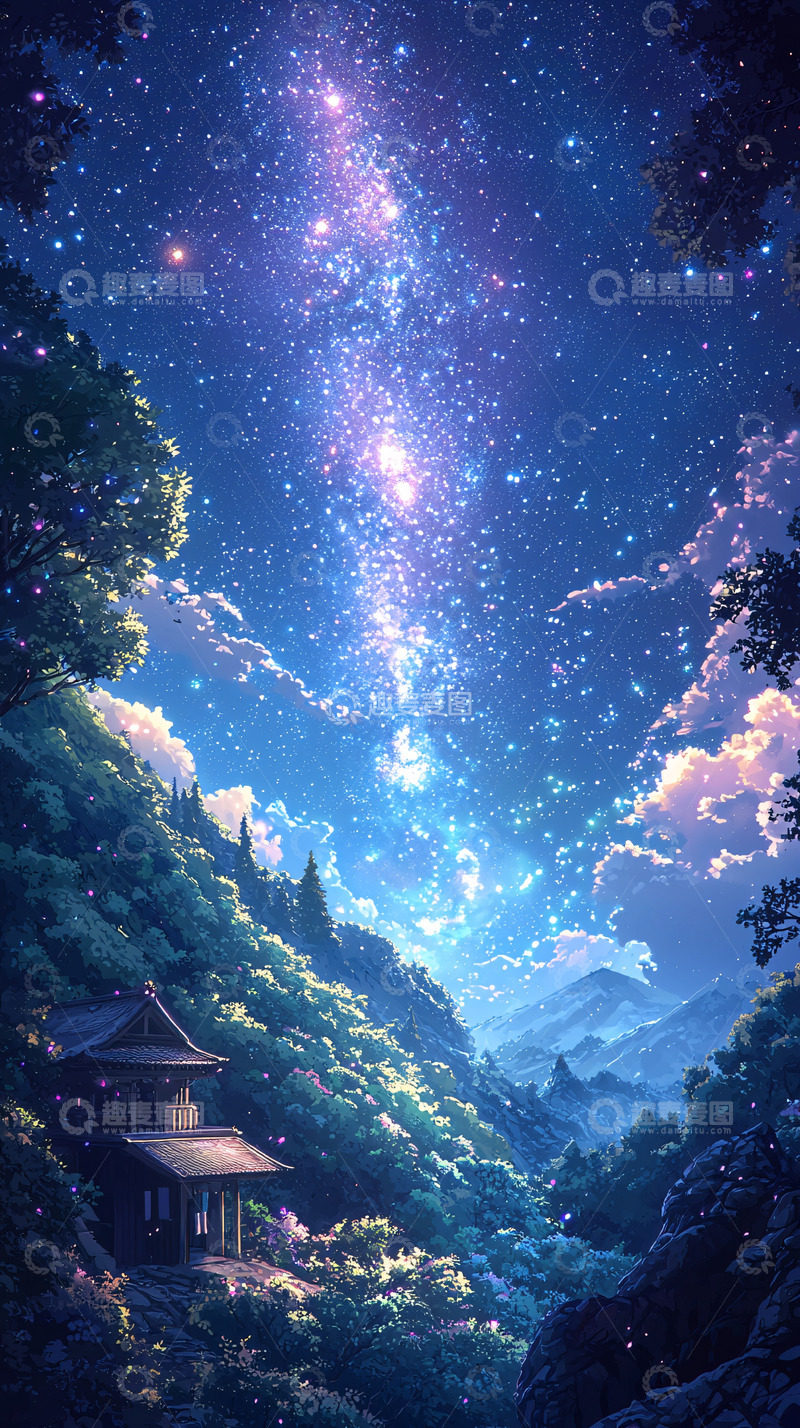 高清大图下载【趣麦麦图】星空