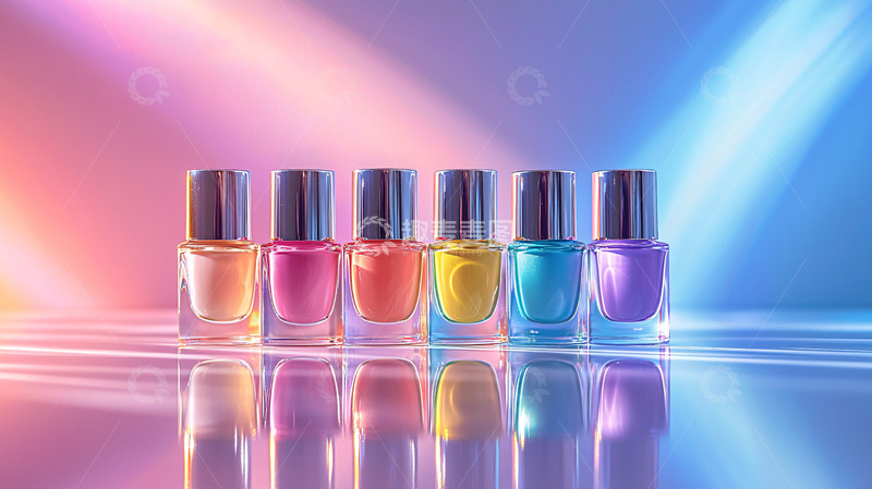 高清大图下载【趣麦麦图】彩色指甲油
