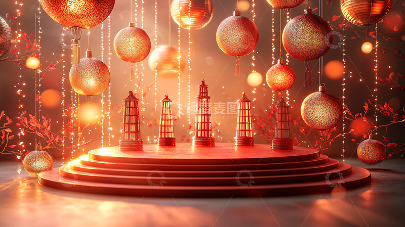 高清大图下载【趣麦麦图】圣诞节装饰
