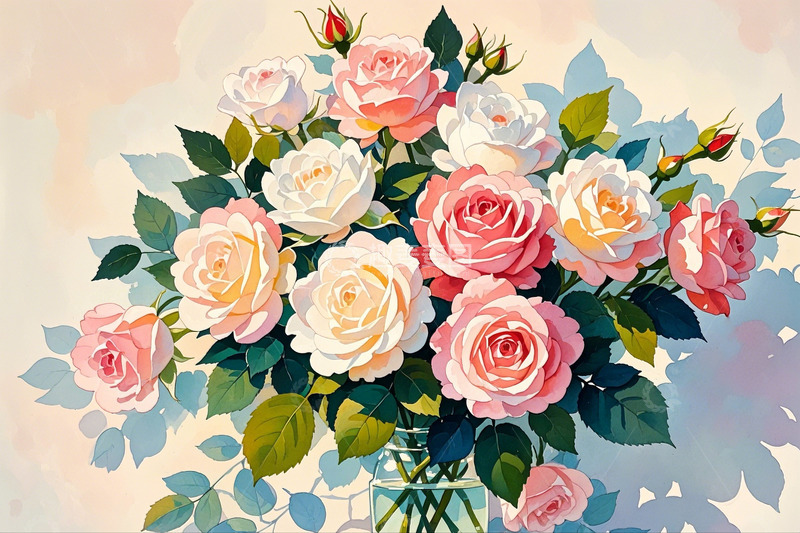 高清大图下载【趣麦麦图】情人节玫瑰花12