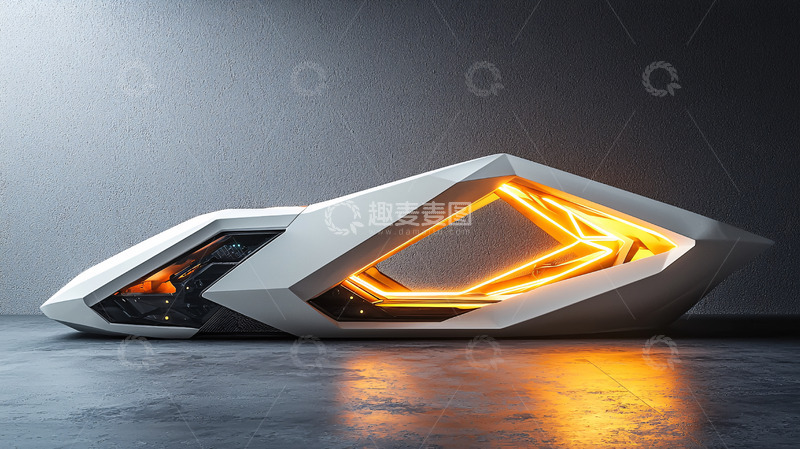 高清大图下载【趣麦麦图】未来科技概念车