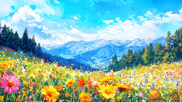 山花烂漫