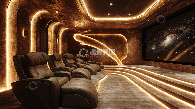 高清大图下载【趣麦麦图】高端私人影院