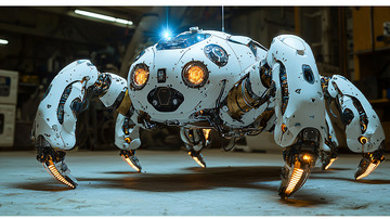 机械蜘蛛机器人