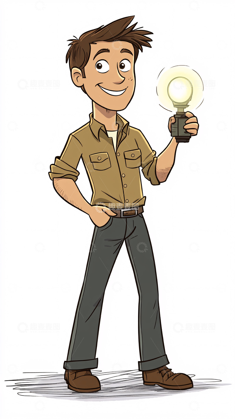 高清大图下载【趣麦麦图】卡通人物8