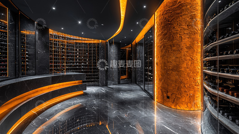 高清大图下载【趣麦麦图】高端酒窖设计
