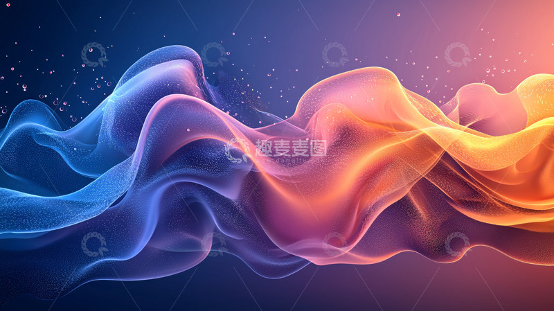 高清大图下载【趣麦麦图】抽象艺术烟雾背景