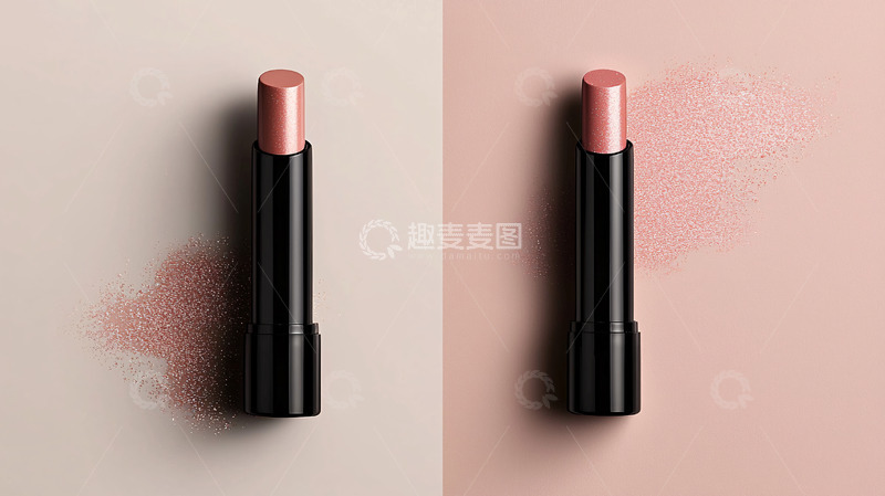 高清大图下载【趣麦麦图】裸色系口红特写