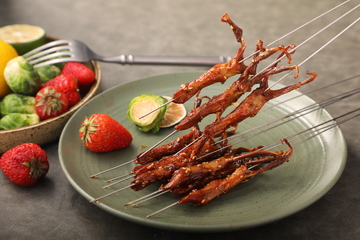 东北烧烤烤鸭舌