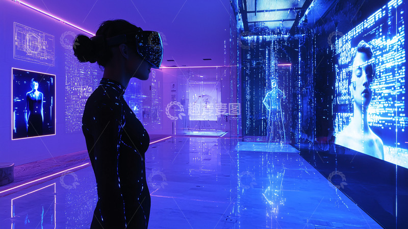 高清大图下载【趣麦麦图】虚拟现实体验1