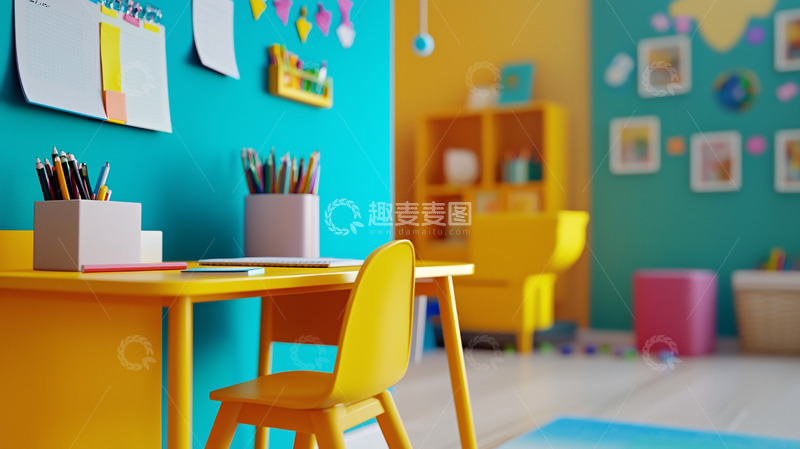 高清大图下载【趣麦麦图】儿童房