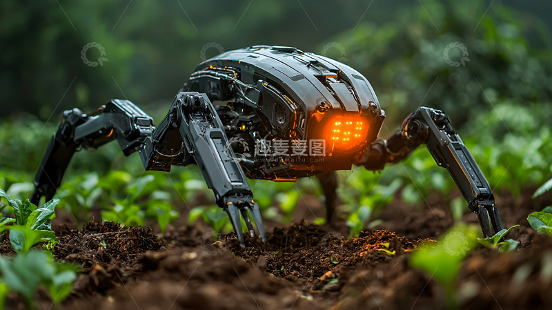 高清大图下载【趣麦麦图】机械蜘蛛