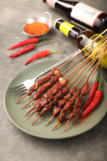 东北烧烤麻辣排骨串1