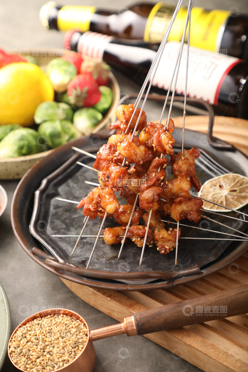 高清大图下载【趣麦麦图】东北烧烤