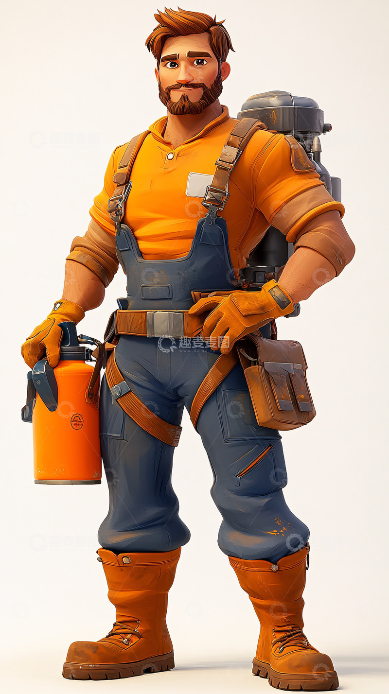 高清大图下载【趣麦麦图】卡通人物9