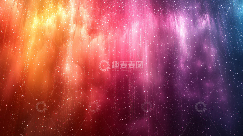 高清大图下载【趣麦麦图】绚丽多彩的宇宙星云